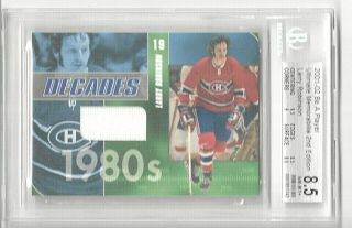 2001 - 02 Bap Itg Ultimate - Larry Robinson - Decades Game Jersey