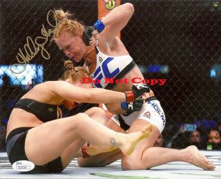 Ufc Holly Holm Signed 8x10 Photo Autograph Rousey Reprint