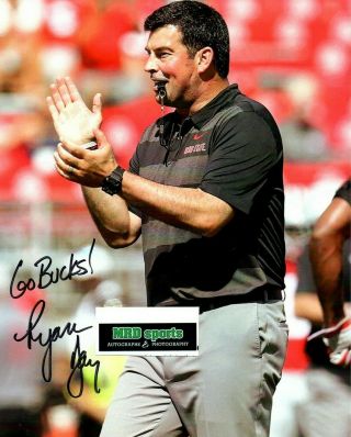 Ryan Day Reprinted Autograph Signed 8x10 Football Photo Ohio State Buckeyes Osu