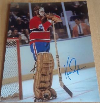 Ken Dryden Montreal Canadiens Legend 8x10 Photo Signed Autograph Reprint