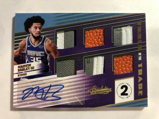 Absolute Marvin Bagley Iii Rookie Tools Of The Trade Jersey Auto /25 Ebay 1/1