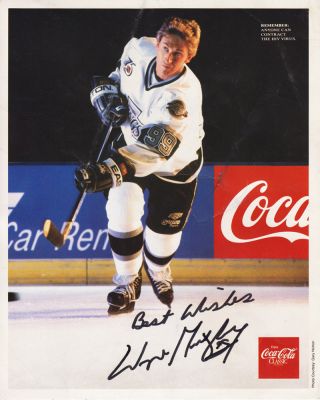 Wow Wayne Gretzky Signed Photo La Kings Ny Rangers Edmonton Oilers Psa/dna