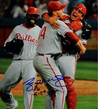 Roy Halladay 8x10 Authentic In Person Signed Autograph Reprint Photo