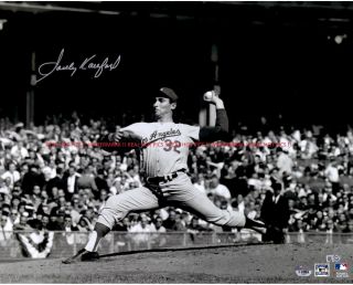 Sandy Koufax Los Angeles Dodgers Autographed 8x10 Photo (rp)