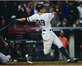 Aaron Judge York Yankees Autographed 8x10 Photo (rp)