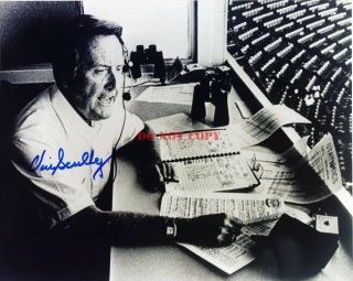 Vin Scully Voice Of The La Brooklyn Dodgers Signed 8x10 Photo Autograph Reprint