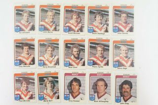 1980 Scanlens Rugby League set of 175 cards plus checklists very good - 3