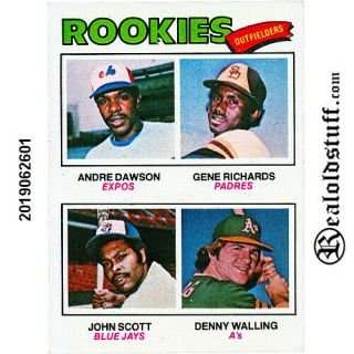 1977 473 Montreal Expos Topps Andre Dawson Rookie - Nm