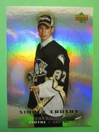 Sidney Crosby Rookie 2005 Upper Deck/ Mcdonalds Nhl Pittsburgh 51,