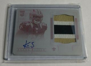 R4126 - Kenny Stills - 2013 National Treasures - Rc Auto Patch Prnting Plate 1/1
