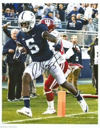 Daesean Hamilton Signed/autographed Penn State St Nittany Lions 8x10 Photo W/coa