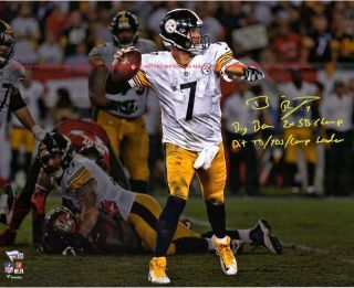Ben Roethlisberger Pittsburgh Steelers Autographed 8x10 Signed Photo Reprint
