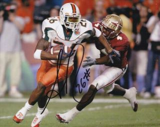 Sean Taylor Signed Photo 8x10 Rp Autographed Auto Miami Hurricanes Redskins