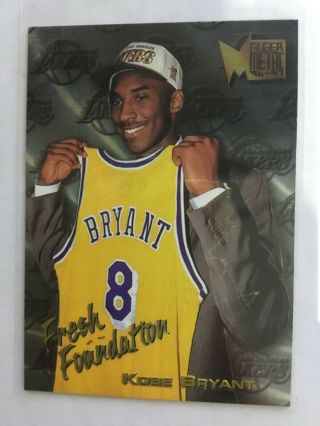 1996 - 97 Fleer Metal Kobe Bryant Rookie Basketball Card 137 Near