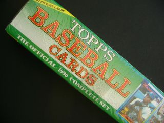 1990 Topps Baseball Set - Factory - 792 Cards Nm/nm,