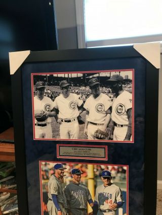 Chicago Cubs all - star infield picture collage 1969 - 2016 A ONE OF A KIND PICTURE 2
