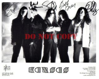 Kansas Band Signed 8x10 Autographed Photo Reprint