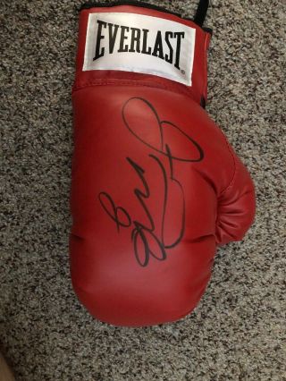 Floyd Mayweather Jr Signed Autographed Everlast Boxing Glove