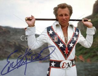 Daredevil Evel Knievel: 8.  5x11 Signed Autographed Reprint Rp Photo Picture