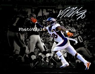 Denver Broncos Von Miller Signed 8x10 Photo Reprint Autographed Rp 2