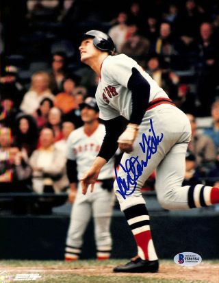 White Sox Carlton Fisk Authentic Signed 8x10 Photo Autographed Bas 2