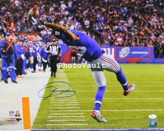 York Giants Odell Beckham Jr Signed 8x10 Photo Reprint Autographed Rp 3