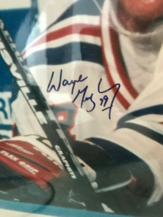 York Rangers Mark Messier & Wayne Gretzky Steiner Autograph 106/499 5