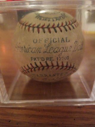 1929 - 1931 Ernest Barnard Reach Official American League Baseball