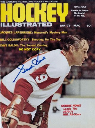 Gordie Howe 8x10 Authentic In Person Signed Autograph Reprint Photo Rp