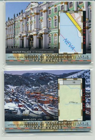 Park City Palace 2019 Ud Goodwin Champions World Traveler Map Relic G 1:242