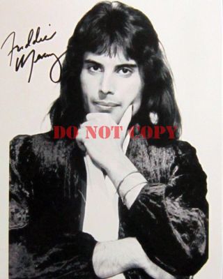 Freddie Mercury Signed 8x10 Autographed Photo Reprint