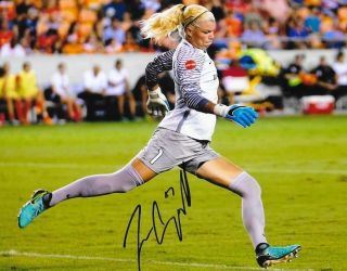 Jane Campbell Signed Houston Dash 8x10 Photo Autographed Usa Womens Soccer 3