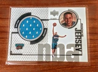 1998 - 99 Upper Deck Game Jersey Mike Bibby Rc
