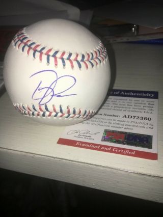 Terry Francona Cleveland Indians Signed 2017 All Star Game Baseball Psa Dna