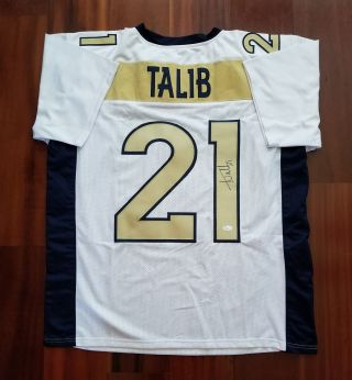 Aqib Talib Autographed Signed Bowl Jersey Denver Broncos Jsa