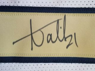 Aqib Talib Autographed Signed Bowl Jersey Denver Broncos JSA 3