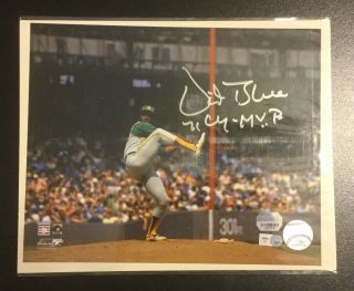 Vida Blue Signed 8x10 Certified / Oakland A’s (1971 Cy Young/mvp),  1970 Topps Rc