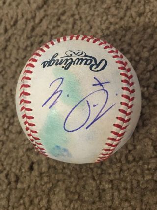 Nick Madrigal Signed Game Baseball Chicago White Sox Top Prospect Auto