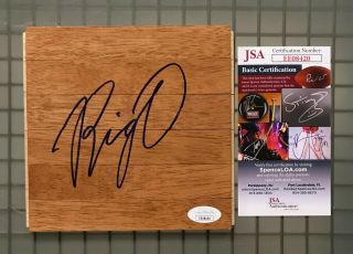 Oscar Robertson " Big O " Signed Hardwood Floorboard Floor Piece Jsa Hof