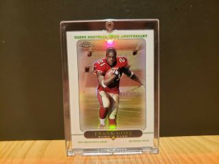 2005 Frank Gore Rookie Card Topps Chrome Refractor