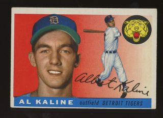 1955 Topps 4 Al Kaline Detroit Tigers Hof