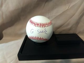 York Yankee Gary Sanchez Signed Autograph Baseball