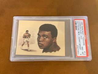 1965 Bancroft Tiddlers Boxing Cassius Clay Muhammad Ali 12 Psa 8 Nm - Mt