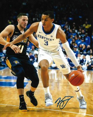Keldon Johnson Signed Autographed Kentucky Wildcats 8x10 Photo W/
