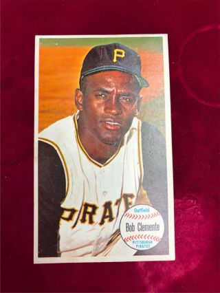 1964 Topps Giant Roberto Clemente 11 Pittsburgh Pirates Vg (sc1)