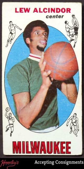 1969 - 70 Topps Basketball 25 Lew Alcindor Rookie Rc