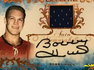 2018 - 19 Leaf Ultimate Game Jersey Auto Bobby Hull 15/15 eBay 1/1 2