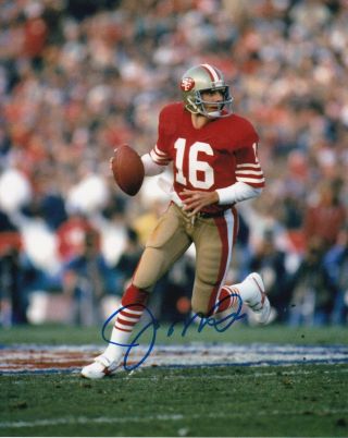 Joe Montana Signed Autographed 8x10 Photo San Francisco 49ers