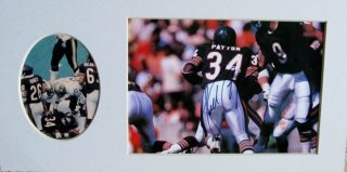 Walter Payton Autographed Photo - Obtained In Person