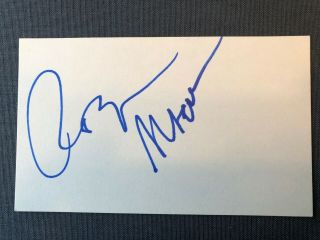 Roger Staubach Dallas Cowboys Jsa Certified Autograph 3x5 Card Hand Signed